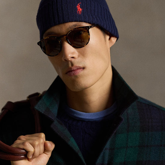 Merino Wool Beanie Hunter Navy