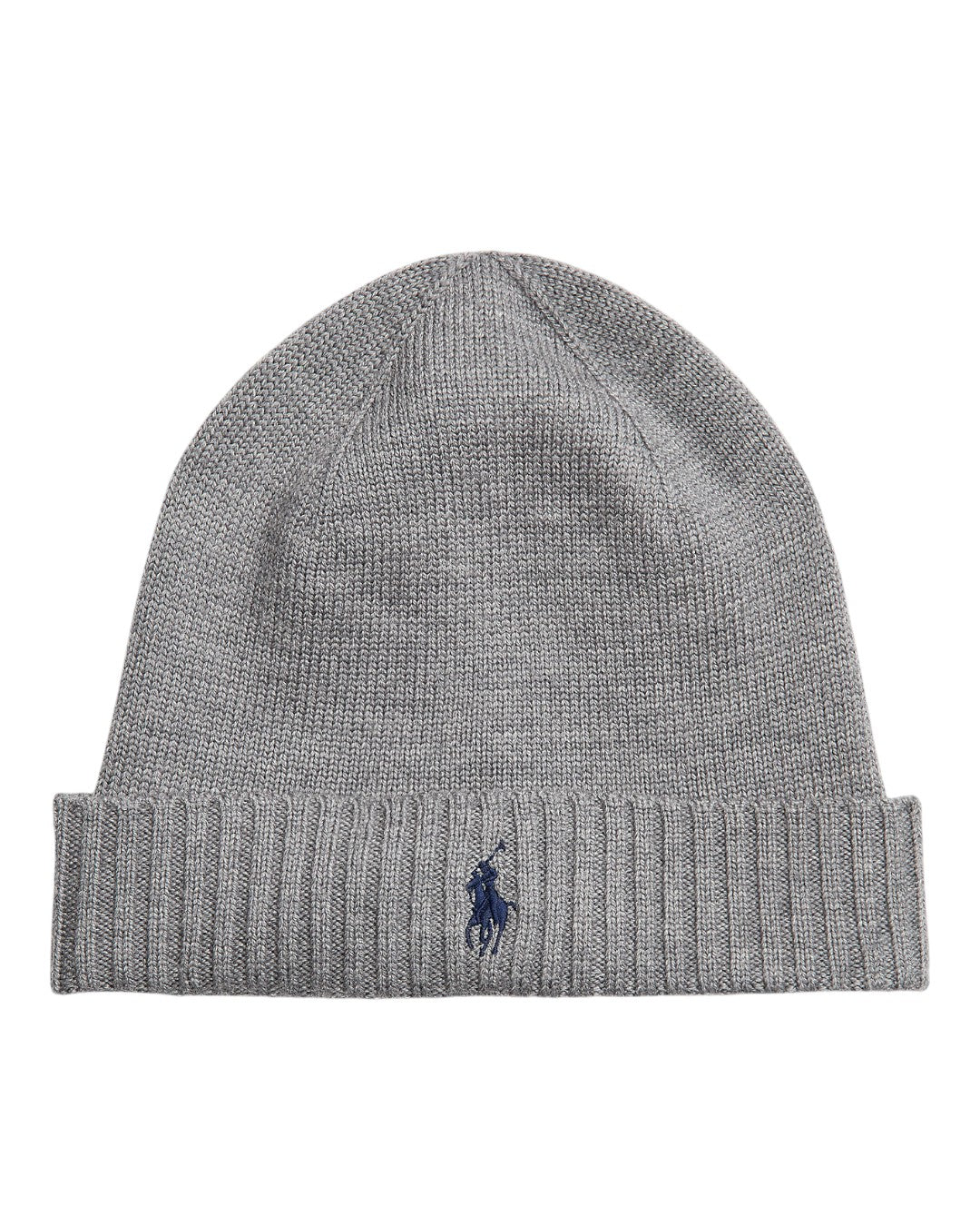 Merino Wool Beanie Fawn Grey Heather