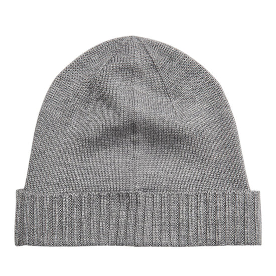 Merino Wool Beanie Fawn Grey Heather