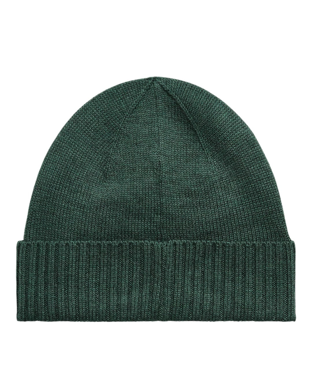 Merino Wool Beanie Pine Heather