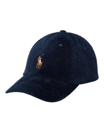 Stretch Corduroy Sport Cap Aviator Navy