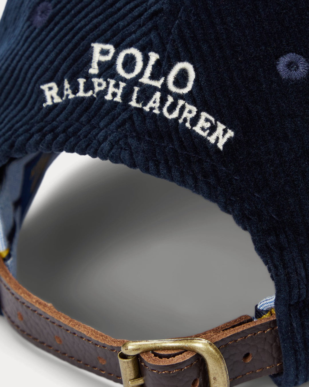Stretch Corduroy Sport Cap Aviator Navy