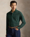 Mesh LS Polo Scotch Pine