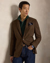 Mesh LS Polo Scotch Pine