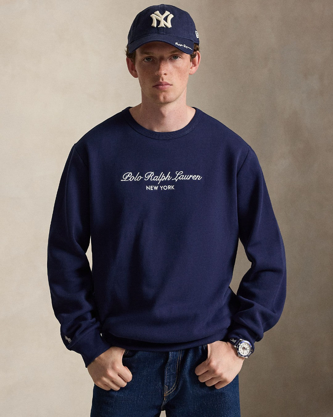 Seasonal Fleece Sweater Newport Navy