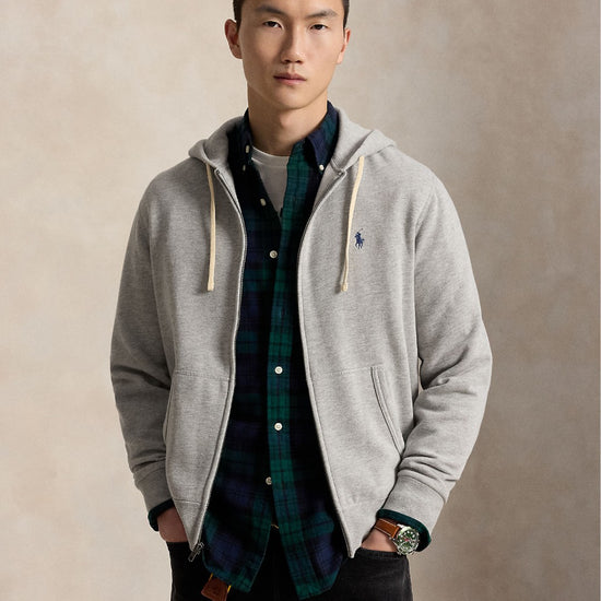 Full Zip Hoodie Andover Heather