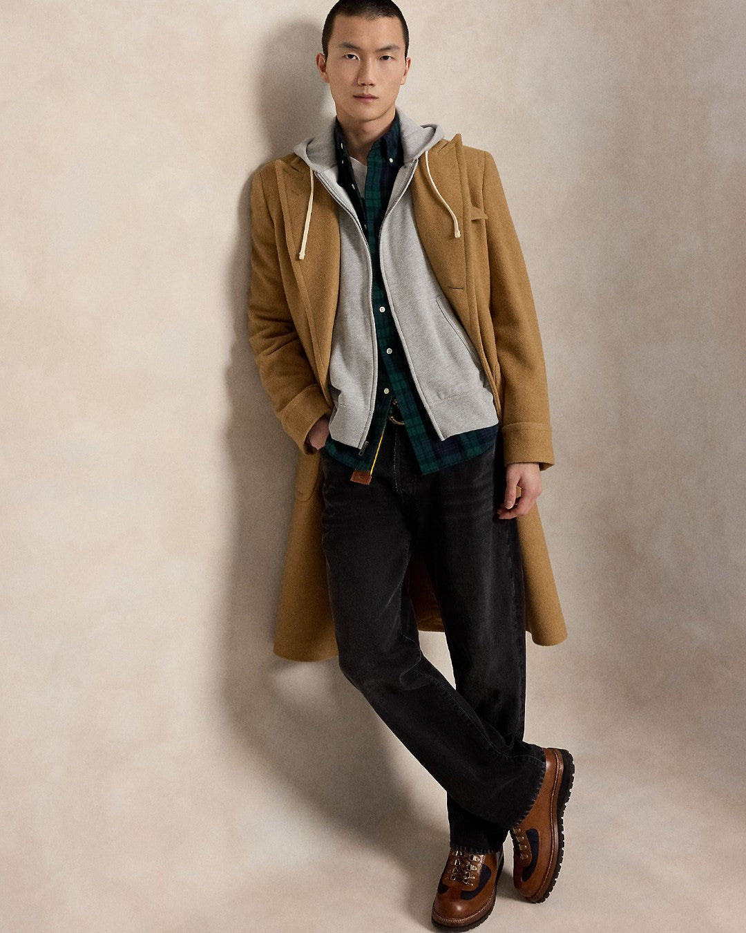 Full Zip Hoodie Andover Heather