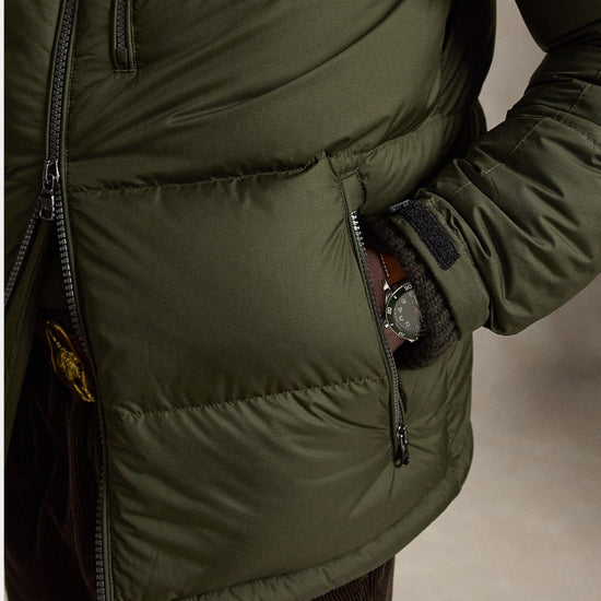Puffer Jacket Company Olive