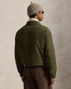 Woven Twill  Windbreaker Jacket Company Olive