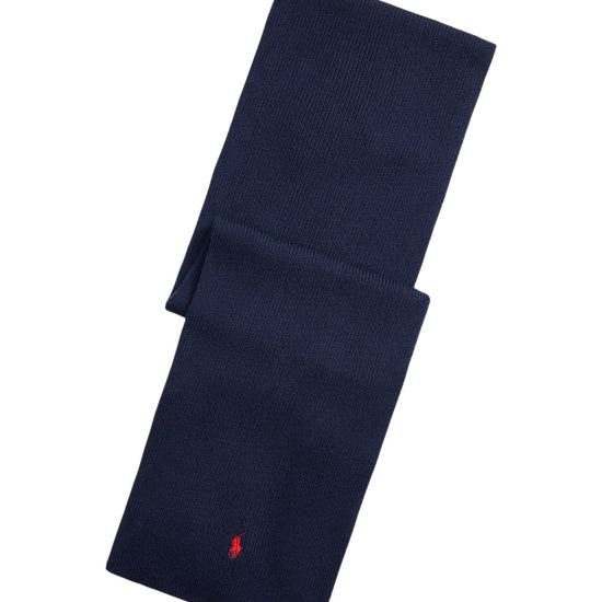 Merino Wool Scarf Hunter Navy
