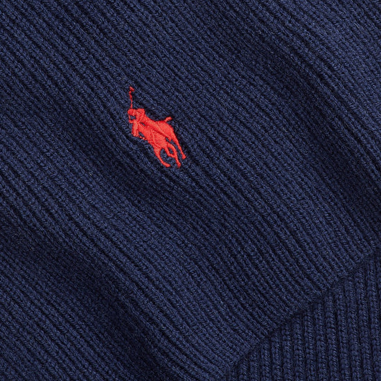 Merino Wool Scarf Hunter Navy
