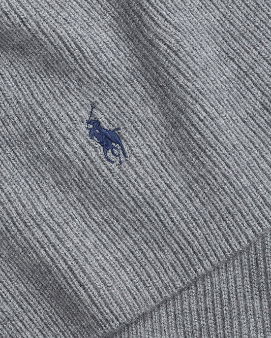 Merino Wool Scarf Fawn Grey Heather