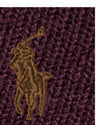 Merino Wool Scarf Merlot Wine Heather