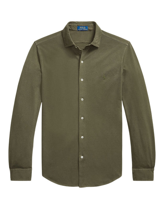 Mesh Sport Shirt Outdoors Olive