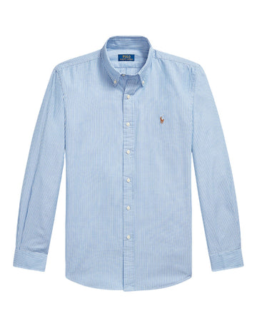 Stretch Oxford Sport Shirt BSR Blue White