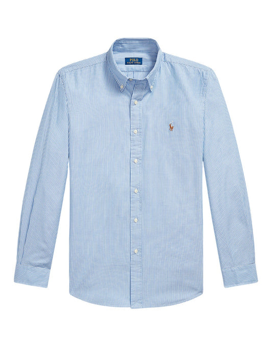 Stretch Oxford Sport Shirt BSR Blue White