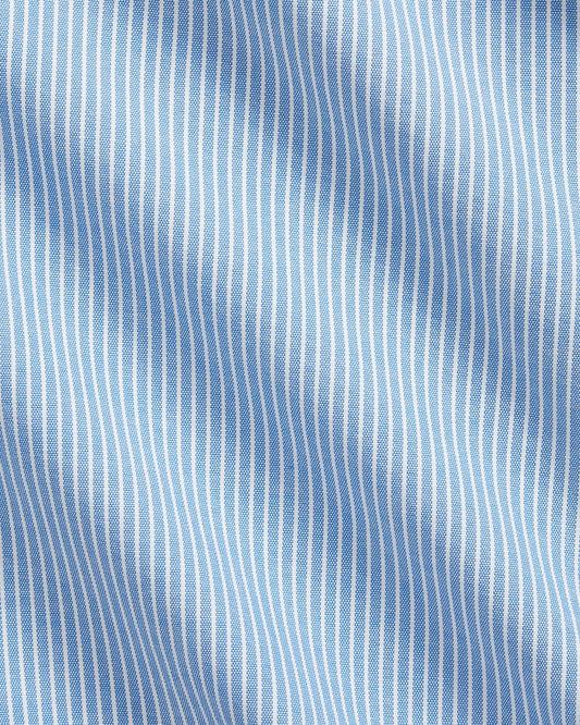 Stretch Oxford Sport Shirt BSR Blue White