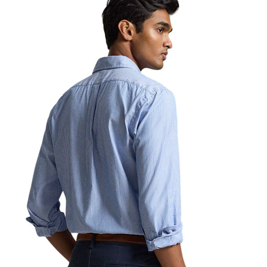 Stretch Oxford Sport Shirt BSR Blue White