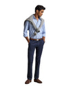 Stretch Oxford Sport Shirt BSR Blue White