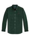 Corduroy Sport Shirt Moss Agate Wine