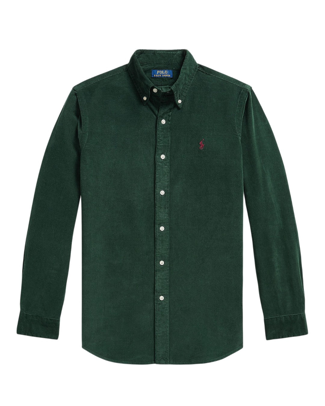 Corduroy Sport Shirt Moss Agate Wine