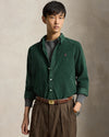 Corduroy Sport Shirt Moss Agate Wine