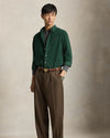 Corduroy Sport Shirt Moss Agate Wine