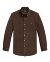 Corduroy Sport Shirt Nutmeg Brown