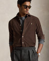 Corduroy Sport Shirt Nutmeg Brown