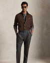 Corduroy Sport Shirt Nutmeg Brown