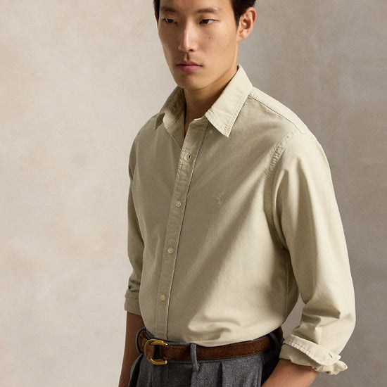 Oxford Sport Shirt Classic Stone