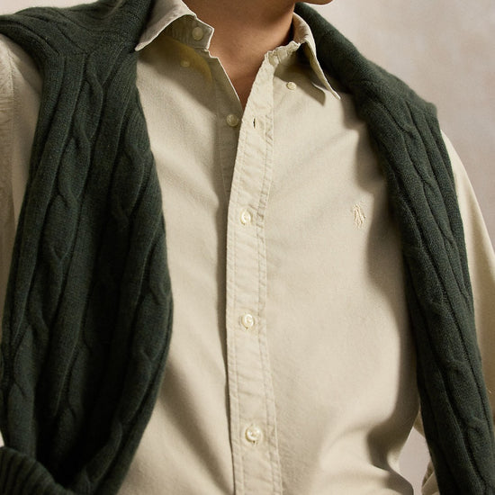 Oxford Sport Shirt Classic Stone