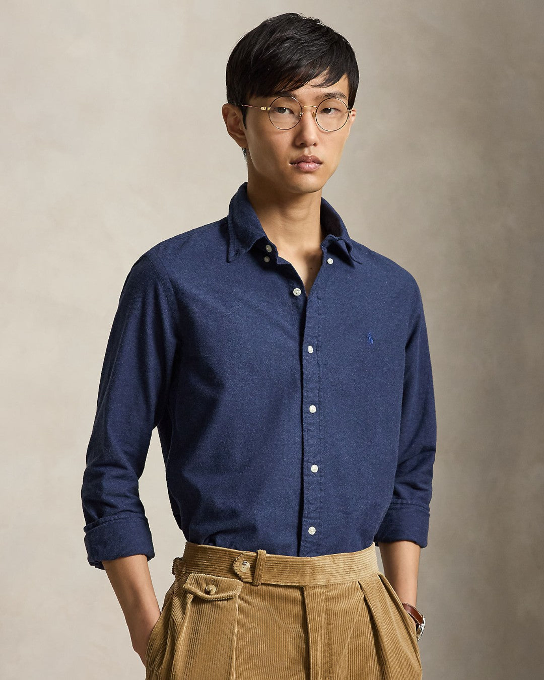 Classic Oxford Sport Shirt Agate Heather