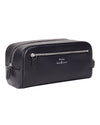 Pebble Leather Shave Kit Pouch Black