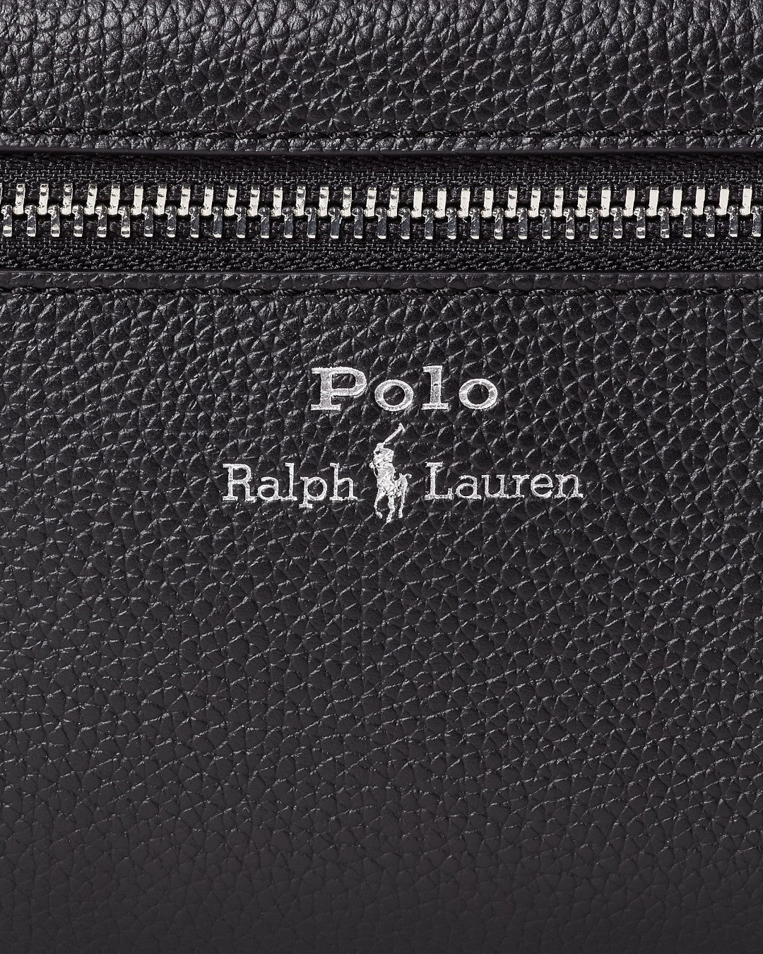 Pebble Leather Shave Kit Pouch Black