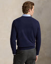 Merino Wool Crew Neck Pull Hunter Navy