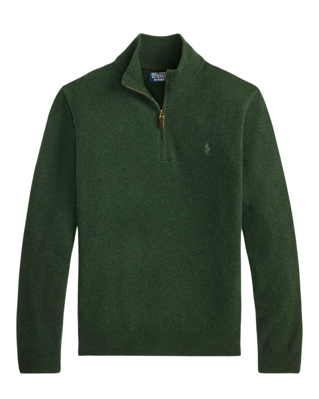 Merino Wool Half Zip Pullover Lodgepole Pine Heather