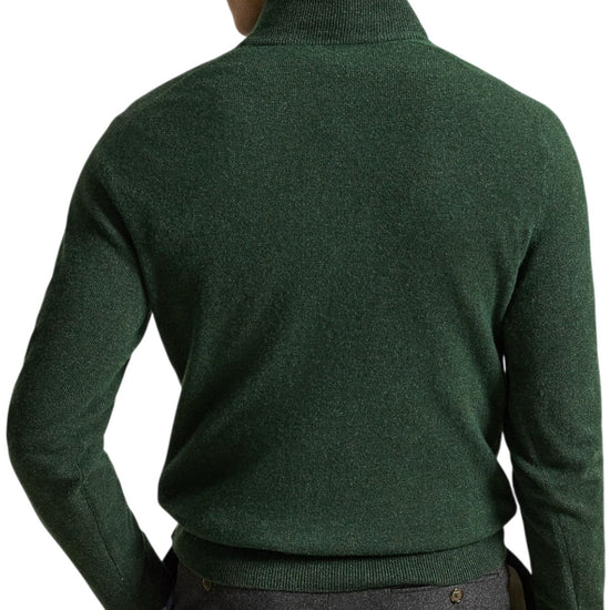 Merino Wool Half Zip Pullover Lodgepole Pine Heather