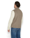 Genti Zach Peau de Pêche Bodywarmer Medium Brown