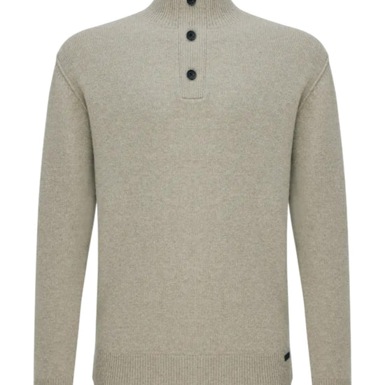 Turtle 3 Buttons Wool Offgreen