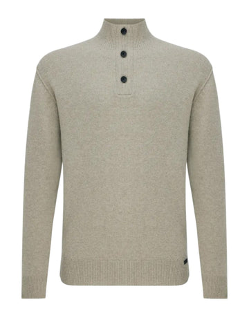 Turtle 3 Buttons Wool Offgreen