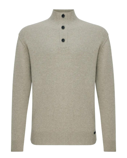 Turtle 3 Buttons Wool Offgreen