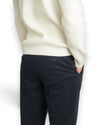 Mason's Torino Double Face Cotton Trousers Dark Navy