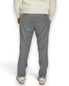 Torino Grey Beige Flannel Washable