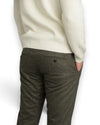 Torino Green  Flannel Wash