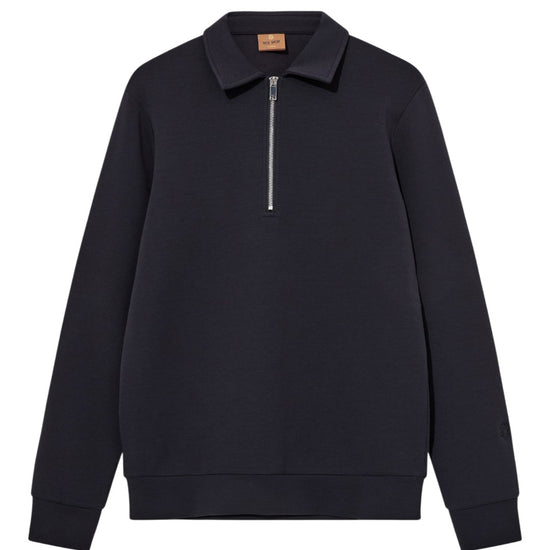 MMGAbel Half Zip Polo Sweater Salute Navy