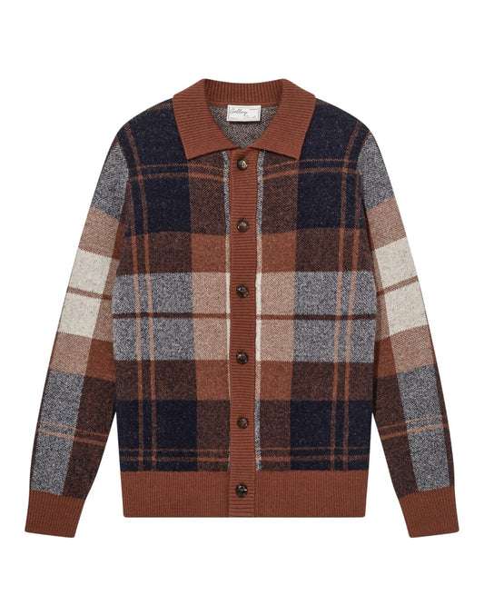 MMGWando Heavy Knit Cardigan Cocoa Brown