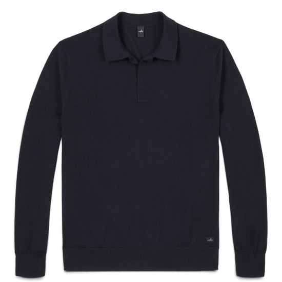 Hall Extrafine Merino Polo Collar Pullover