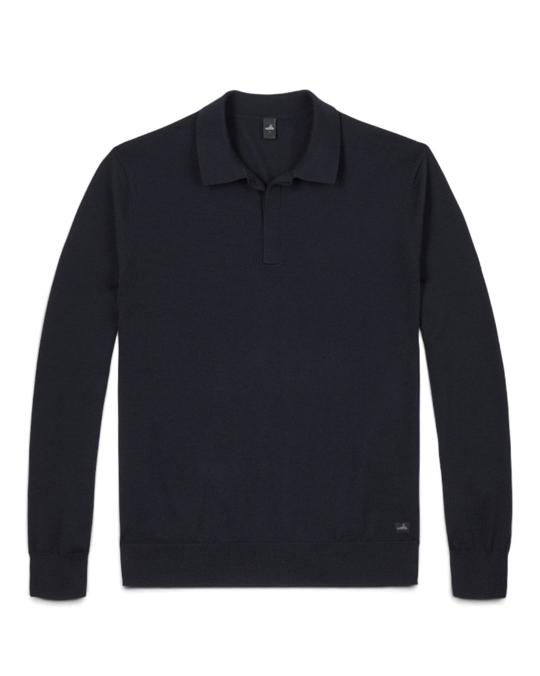 Hall Extrafine Merino Polo Collar Pullover