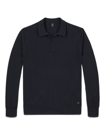 Hall Extrafine Merino Polo Collar Pullover